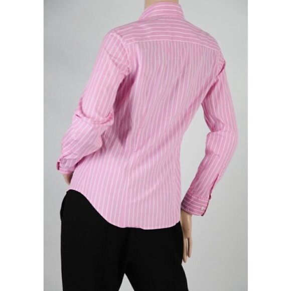 RALPH LAUREN BLACK LABEL – Pink Striped Tailored Shirt - Picture 2 of 7